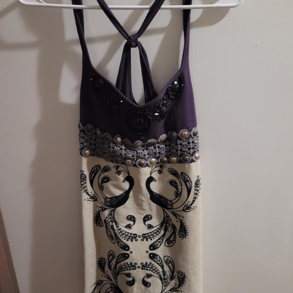 Free People Embellished Minidress